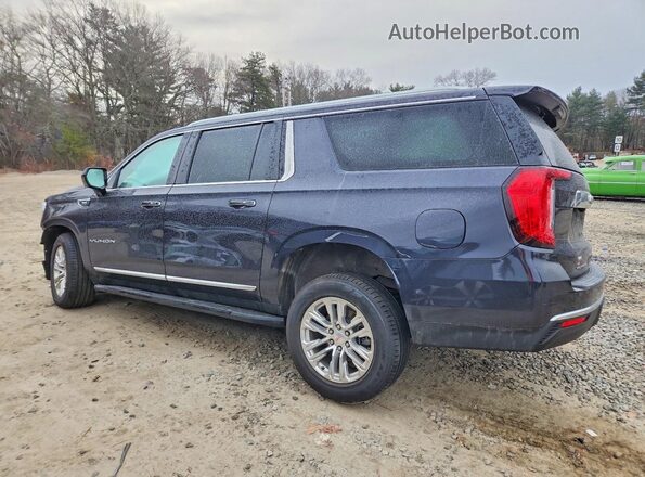 1GKS2GKD9PR137735 2023 GMC YUKON Синий Задняя левая четверть