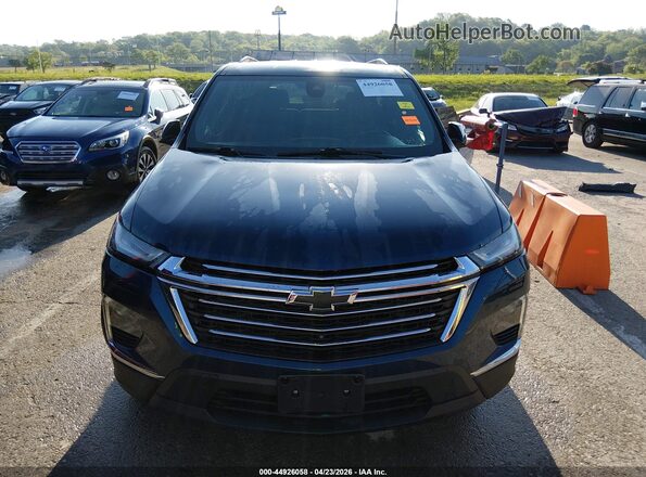 1GNERGKW8NJ194727 2022 CHEVROLET TRAVERSE Blue 
