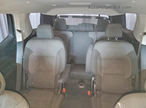 1GNEVMKW8MJ175202 2021 CHEVROLET TRAVERSE Silver უკანა სავარძლების ხედი