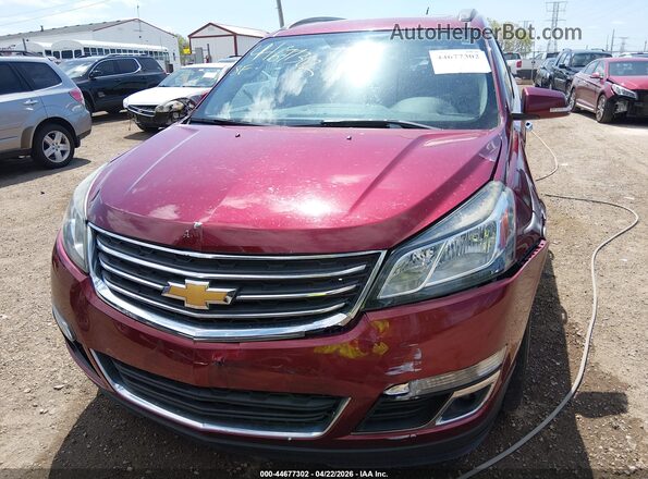 1GNKVGKD4HJ312905 2017 CHEVROLET TRAVERSE Красный Вид спереди