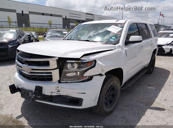 1GNLCDEC2LR287766 2020 CHEVROLET TAHOE Белый Передняя левая четверть