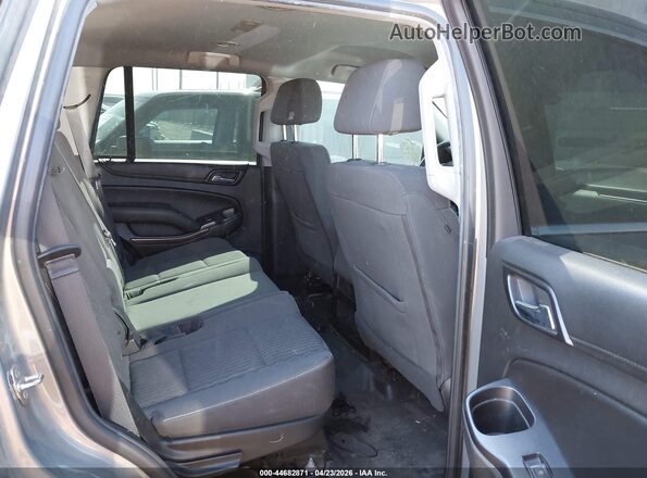 1GNLCDECXJR333101 2018 CHEVROLET TAHOE Gray VIN sticker view