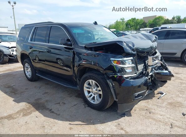 1GNSCBKC1JR365391 2018 CHEVROLET TAHOE Black Vista interior trasera