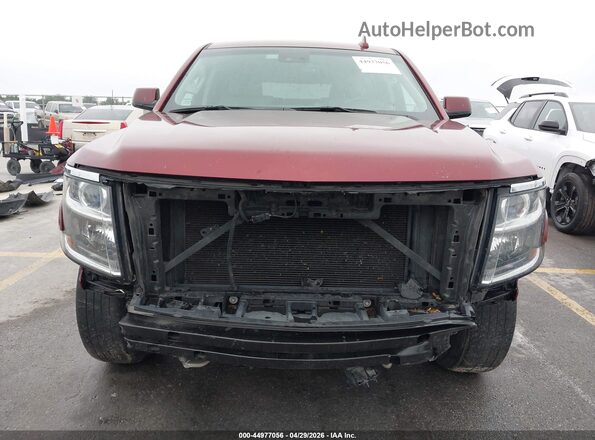 1GNSCBKC3GR260845 2016 CHEVROLET TAHOE Red Սալոնի հետևի տեսք