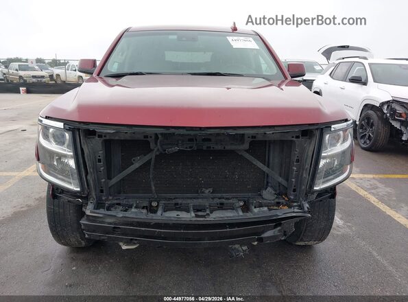 1GNSCBKC3GR260845 2016 CHEVROLET TAHOE Red Դիմացի տեսք