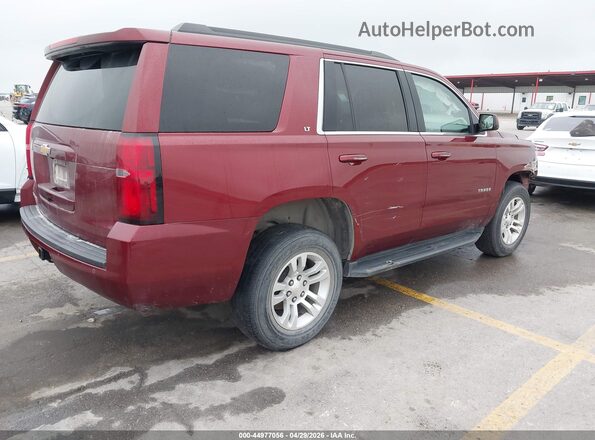 1GNSCBKC3GR260845 2016 CHEVROLET TAHOE Red Հետևի աջ
