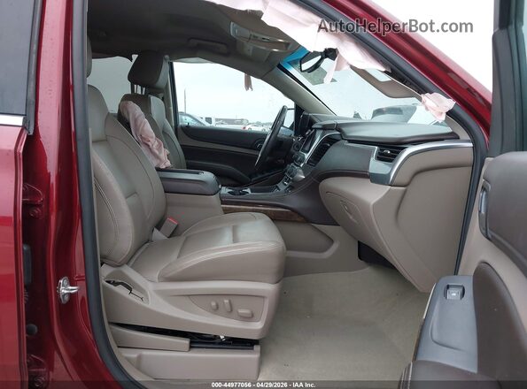 1GNSCBKC3GR260845 2016 CHEVROLET TAHOE Red Սալոնի դիմացի տեսք