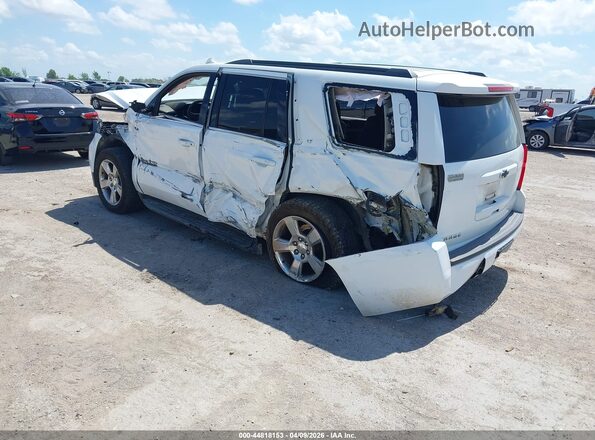 1GNSCBKC6GR394233 2016 CHEVROLET TAHOE White Հետևի ձախ