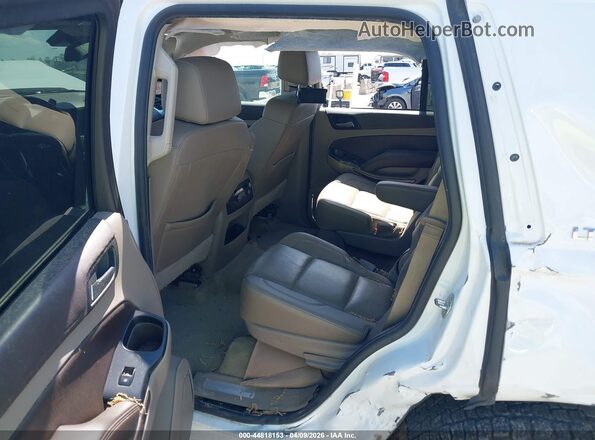 1GNSCBKC6GR394233 2016 CHEVROLET TAHOE White VIN կոդի պիտակի տեսք