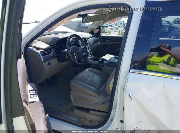 1GNSCBKC6GR394233 2016 CHEVROLET TAHOE White Սալոնի դիմացի տեսք