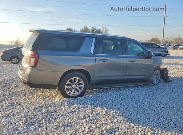 1GNSCFKD3MR338875 2021 CHEVROLET SUBURBAN Gray Tył prawy