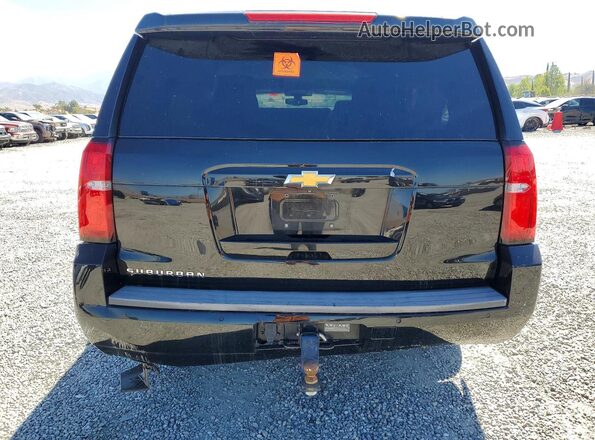 1GNSCGKC7JR218960 2018 CHEVROLET SUBURBAN Black Vista trasera