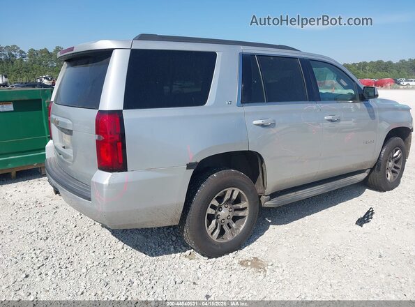 1GNSKBKC7GR365570 2016 CHEVROLET TAHOE Серебряный Задняя правая четверть