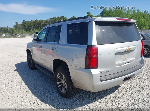 1GNSKBKC7GR365570 2016 CHEVROLET TAHOE Серебряный Задняя левая четверть