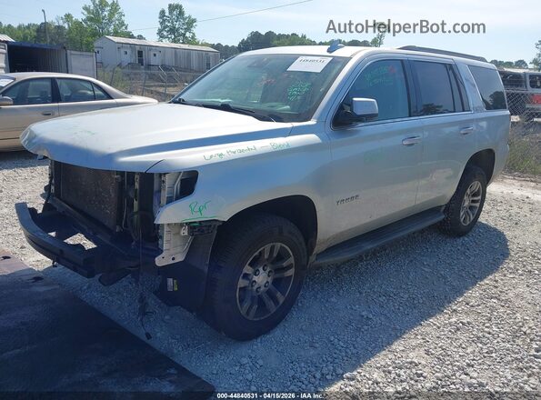 1GNSKBKC7GR365570 2016 CHEVROLET TAHOE Серебряный Передняя левая четверть