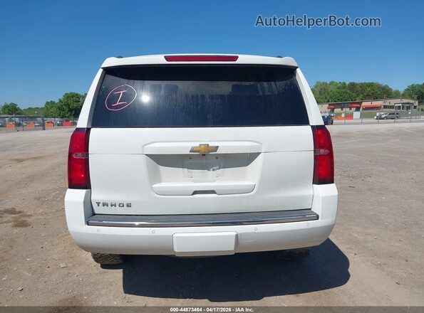 1GNSKCKC2JR165340 2018 CHEVROLET TAHOE White 
