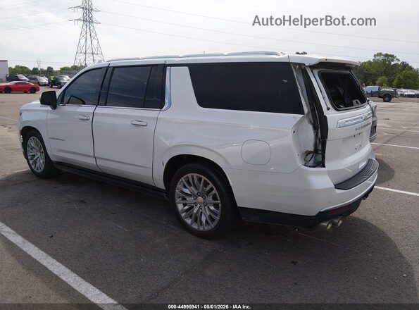 1GNSKGKL9PR288231 2023 CHEVROLET SUBURBAN White Trasero izquierdo