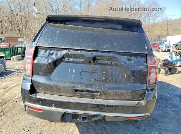 1GNSKLED2MR446661 2021 CHEVROLET TAHOE Black Rear view