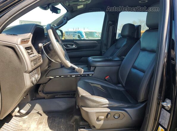 1GNSKLED7PR404636 2023 CHEVROLET TAHOE Black Vista interior delantera