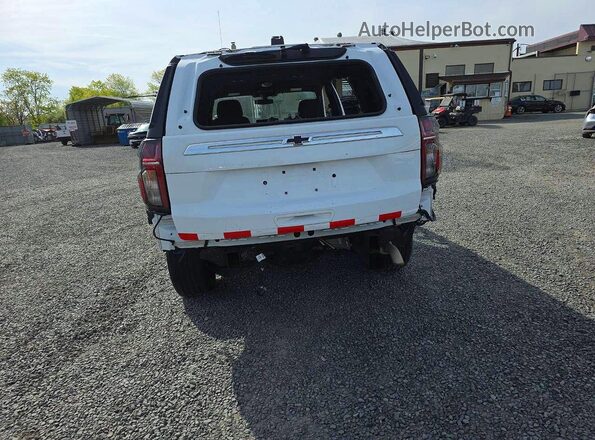 1GNSKLED8NR304848 2022 CHEVROLET TAHOE White Widok z tyłu
