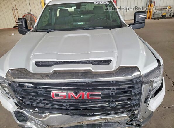 1GT08LE76NF320220 2022 GMC SIERRA White Widok wnętrza z tyłu