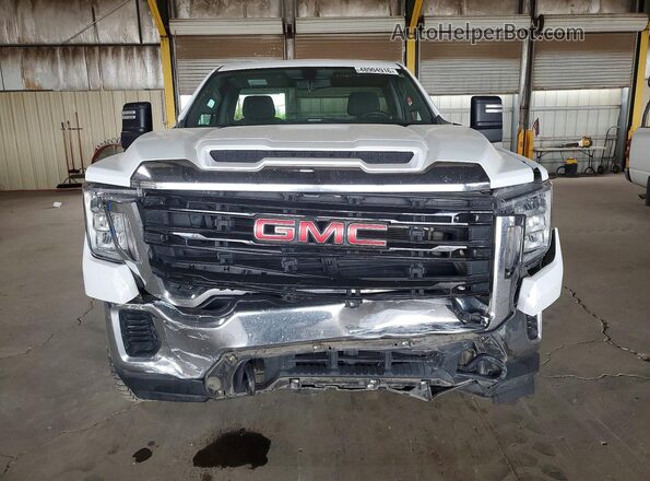1GT08LE76NF320220 2022 GMC SIERRA White Widok z przodu