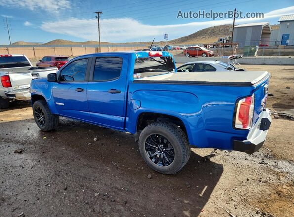 1GTG5BEA5M1120678 2021 GMC CANYON Blue Հետևի ձախ