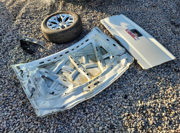 1GTN1LEC7GZ901928 2016 GMC SIERRA White Vista del compartimento del motor
