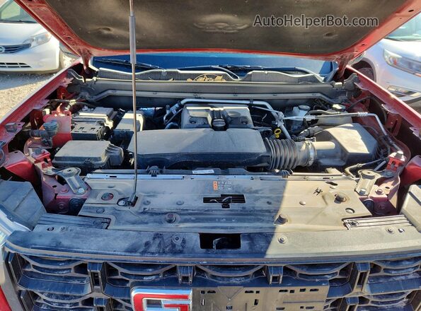 1GTP2BEK9S1129687 2025 GMC CANYON Темно-бордовый Вид задней части салона
