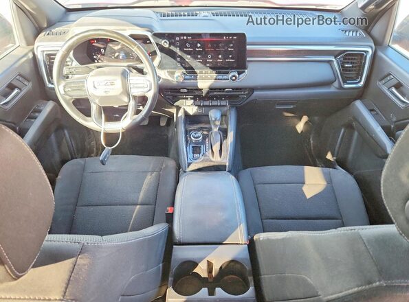 1GTP2BEK9S1129687 2025 GMC CANYON Темно-бордовый Вид панели приборов