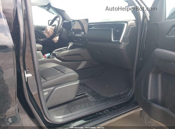 1GTP2BEKXT1171609 2026 GMC CANYON Black Widok wnętrza z przodu
