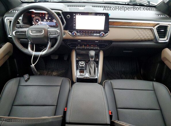 1GTP2FEK6T1105775 2026 GMC CANYON Black Առջևի վահանակի տեսք