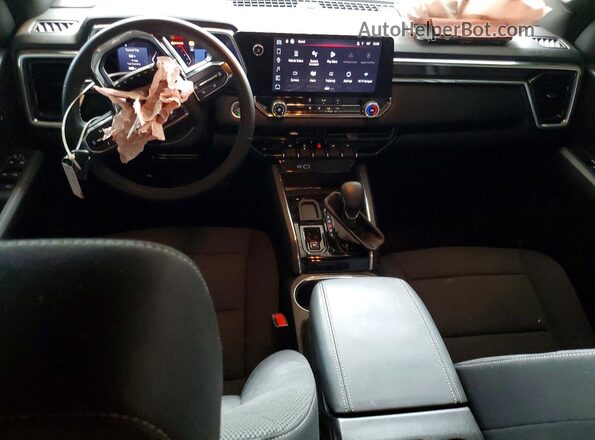 1GTP5BEK0R1109975 2024 GMC CANYON White Dashboard view