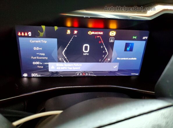 1GTP5BEK0R1109975 2024 GMC CANYON White Instrument cluster view