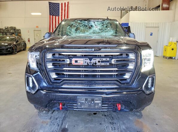 1GTP9EEL0MZ366174 2021 GMC SIERRA Black Front view