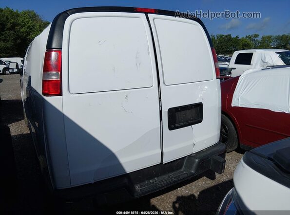 1GTW7AFF2G1907151 2016 GMC SAVANA 2500 White Задня ліва чверть