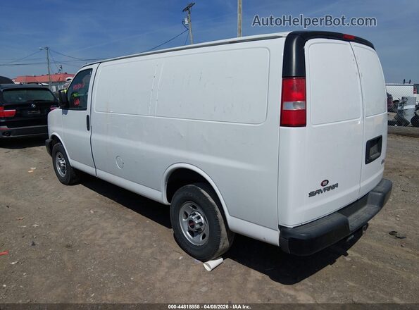 1GTW7AFF6H1154435 2017 GMC SAVANA 2500 White Tył lewy