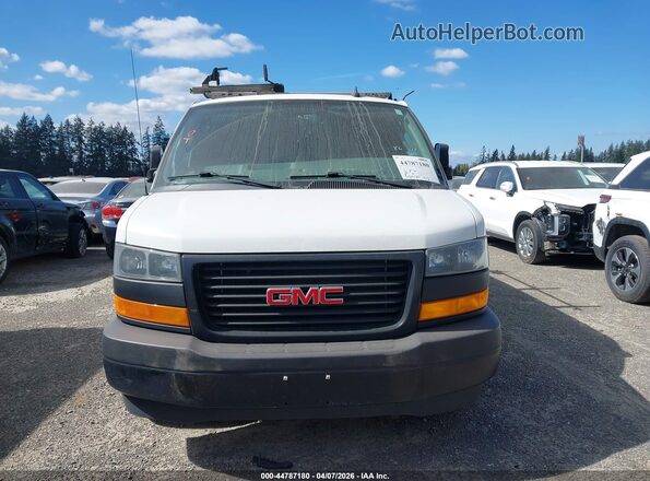 1GTW7AFP3K1154134 2019 GMC SAVANA 2500 Белый Вид задней части салона