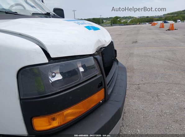 1GTW7AFP3P1174973 2023 GMC SAVANA CARGO Белый Вид задней части салона
