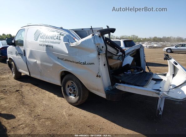 1GTW7AFP6P1115853 2023 GMC SAVANA CARGO Белый Задняя левая четверть