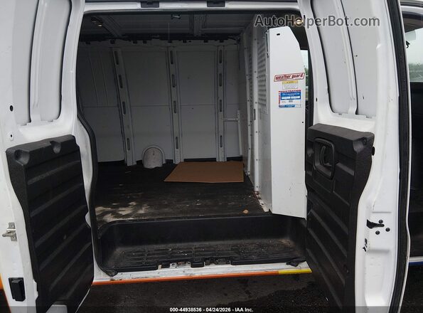 1GTW7BFP0P1134498 2023 GMC SAVANA CARGO White VIN კოდის სტიკერის ხედი