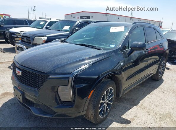 1GYFZER40RF242147 2024 CADILLAC XT4 Black Front left