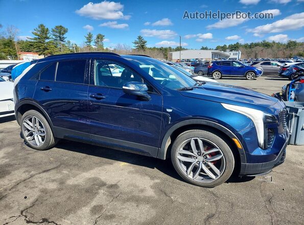 1GYFZFR45MF013087 2021 CADILLAC XT4 Blue Front right
