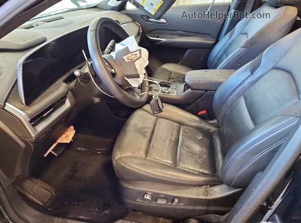 1GYFZFR46RF145881 2024 CADILLAC XT4 Black Вид салону спереду