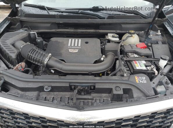 1GYKNCR46MZ197317 2021 CADILLAC XT5 Синий Вид сзади
