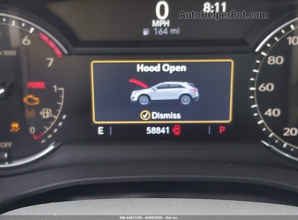 1GYKNCR46MZ197317 2021 CADILLAC XT5 Синий Вид задних сидений