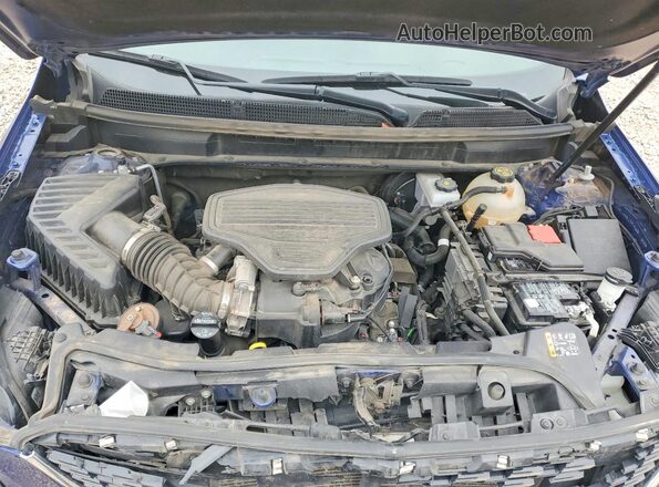 1GYKNDRS4PZ190861 2023 CADILLAC XT5 Blue Engine compartment view