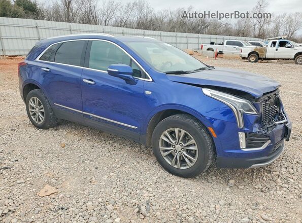 1GYKNDRS4PZ190861 2023 CADILLAC XT5 Blue Front right