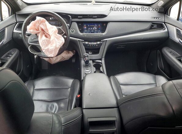 1GYKNDRS4PZ190861 2023 CADILLAC XT5 Blue Dashboard view