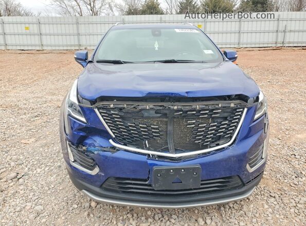 1GYKNDRS4PZ190861 2023 CADILLAC XT5 Blue Front view